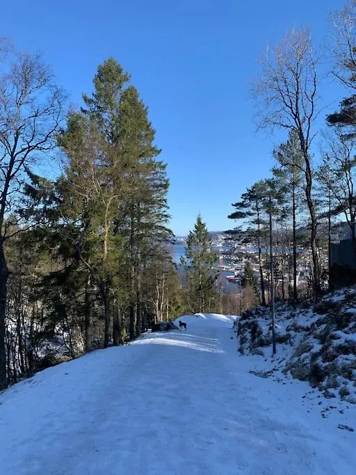 Tatil Evi Cosy House With Sunny Terrace, Garden And Fjord View Villa Bergen