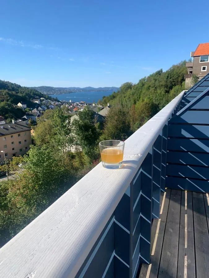 Tatil Evi Cosy House With Sunny Terrace, Garden And Fjord View Villa Bergen Norveç