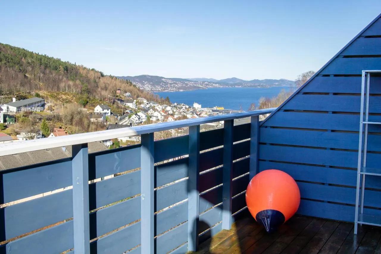 베르겐 Cosy House With Sunny Terrace, Garden And Fjord View 빌라